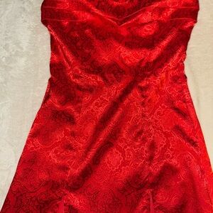 Princess Polly Red Sweetheart Sheath Dress